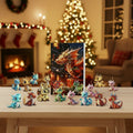 MYTHICALXMAS – Calendario de Adviento de 24 días con adorables colgantes de dragones