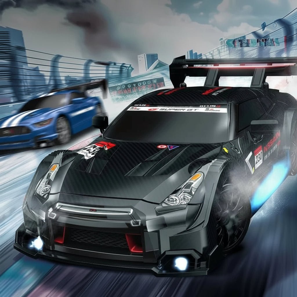 DRIFTIGNITE – Auto RC de drift 4WD con neumáticos especialmente deslizantes