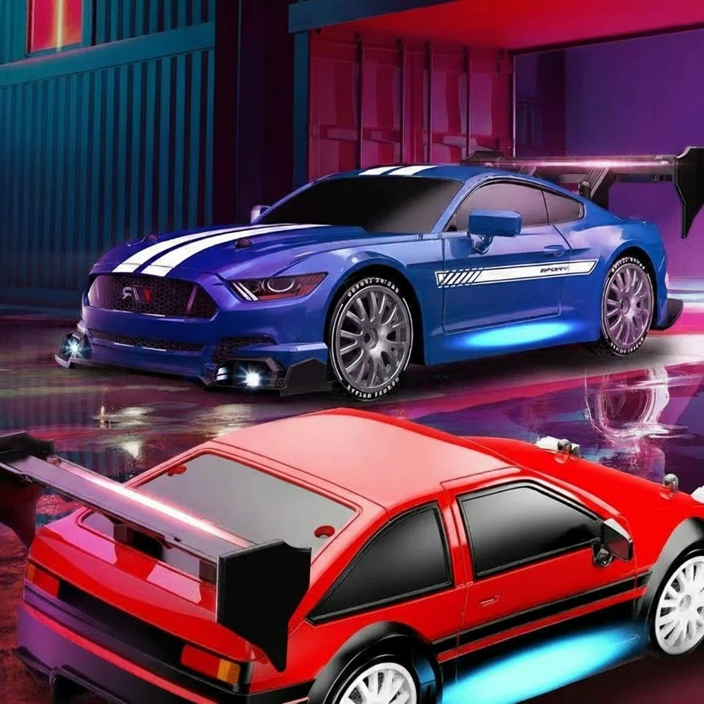 DRIFTIGNITE – Auto RC de drift 4WD con neumáticos especialmente deslizantes