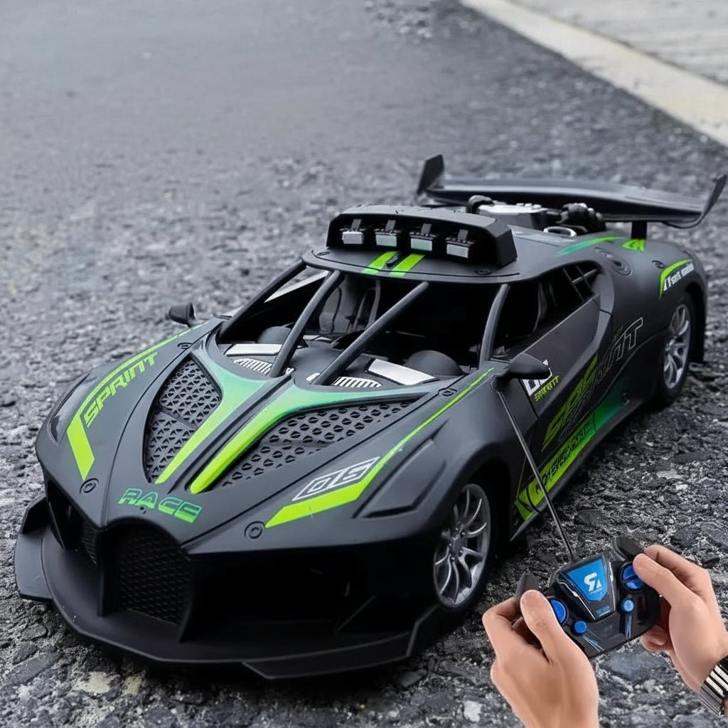 SPEEDCUB – Auto de drift RC 1:18 a prueba de niños con diseño robusto