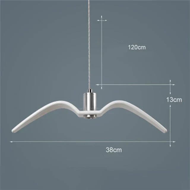 BeakBrilliance - lámpara de diseño con forma de pájaro para interiores únicos