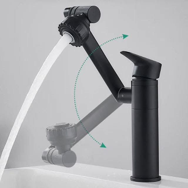 FLEXISPOUT – Grifo flexible 360° con función de rociado para lavabo