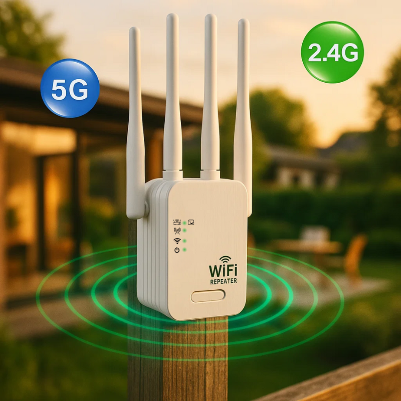 Amplificador WiFi Exterior de Larga Distancia