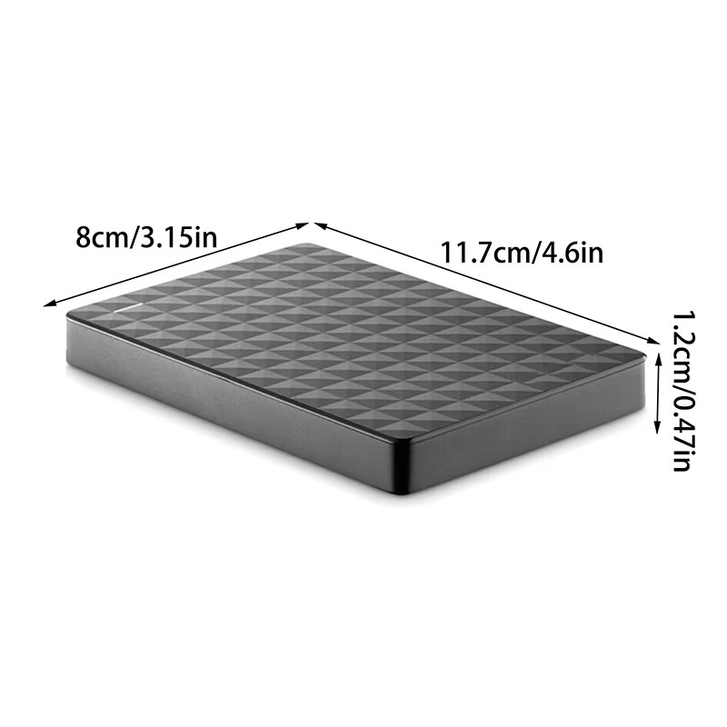 Disco duro externo portátil de 8 TB