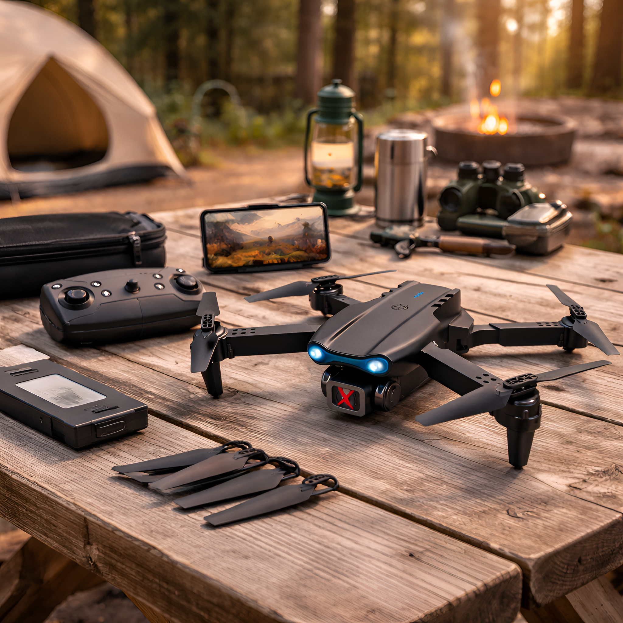 Frodo - Drone con Cámara 4K Profesional y Zoom
