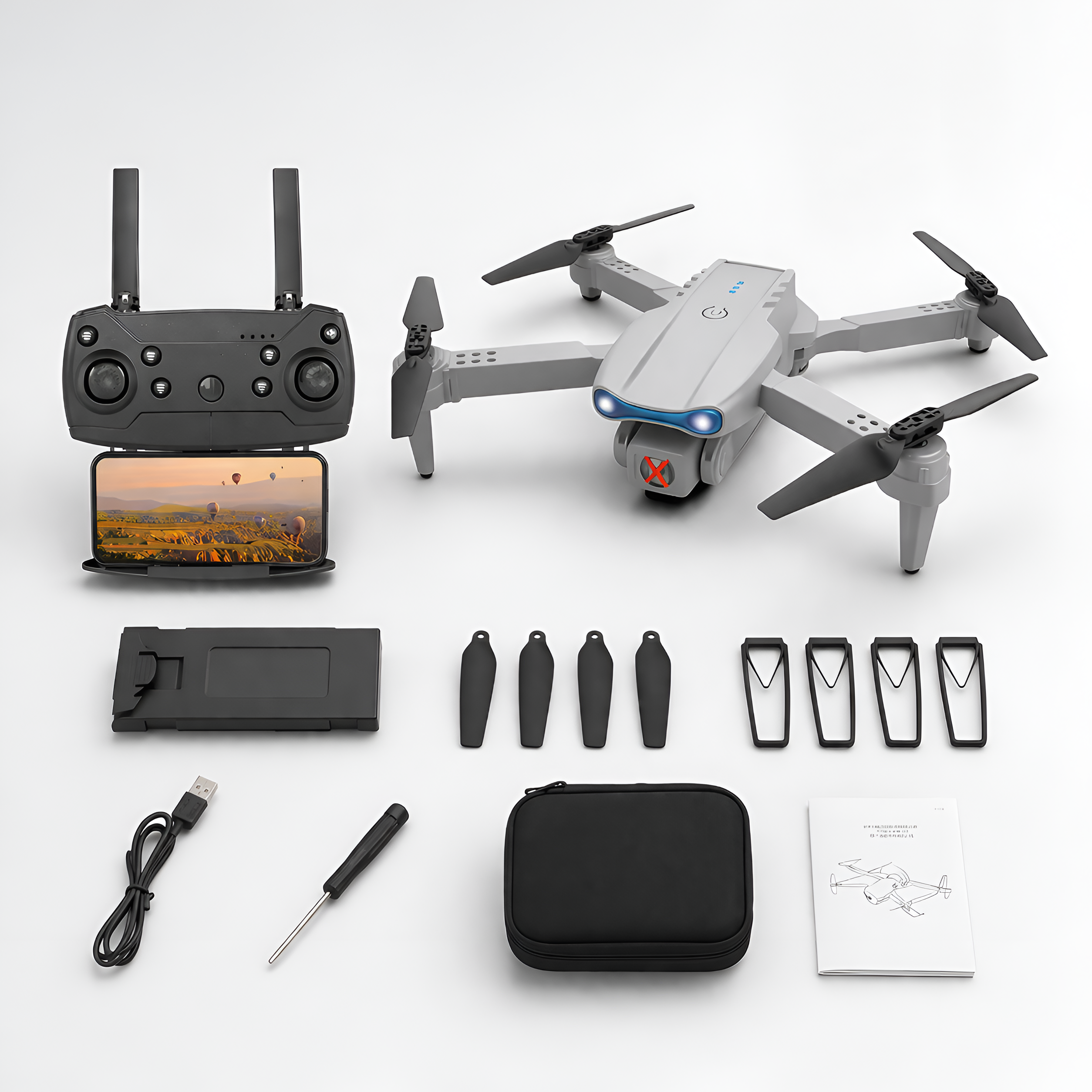 Frodo - Drone con Cámara 4K Profesional y Zoom