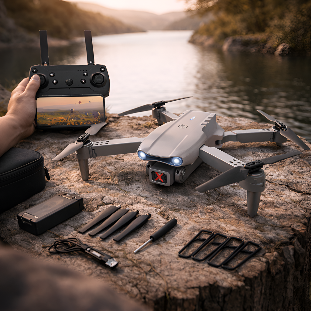 Frodo - Drone con Cámara 4K Profesional y Zoom