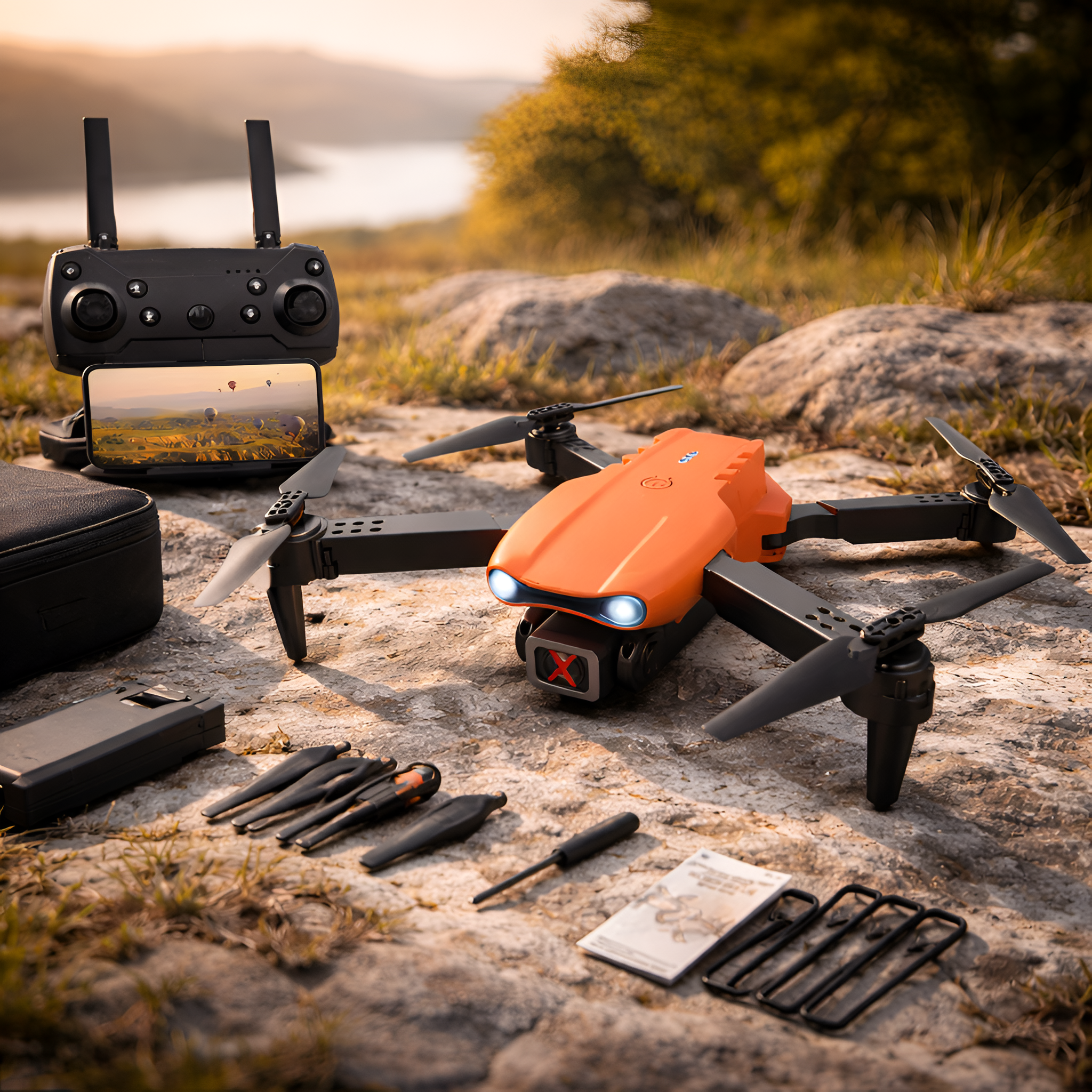 Frodo - Drone con Cámara 4K Profesional y Zoom