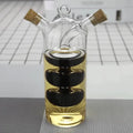 Dispensador de Aceite y Vinagre – Botella de Doble Cristal para Servir y Almacenar con Estilo