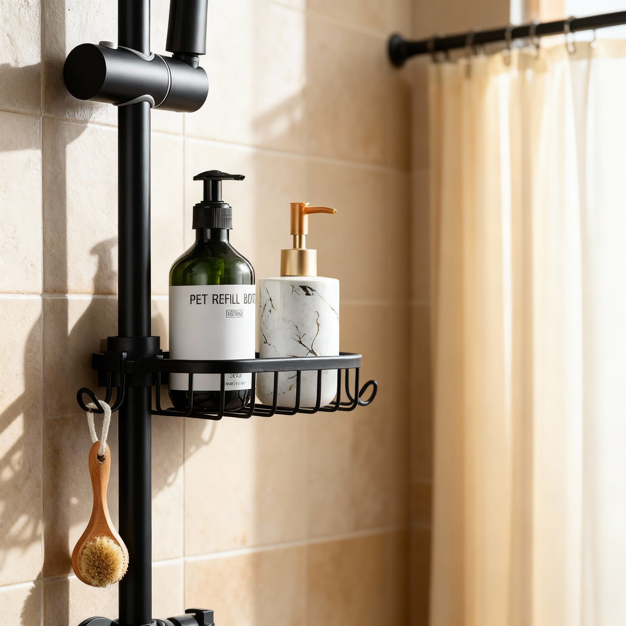 Estante de Ducha para Baño Práctico Almacenamiento
