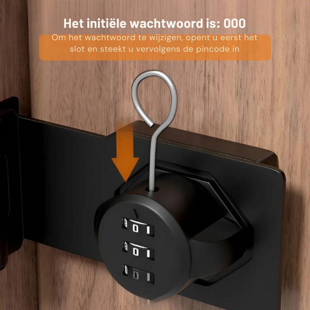 Candado Combinado - SafeLock - Sin Llave - Seguridad Versátil