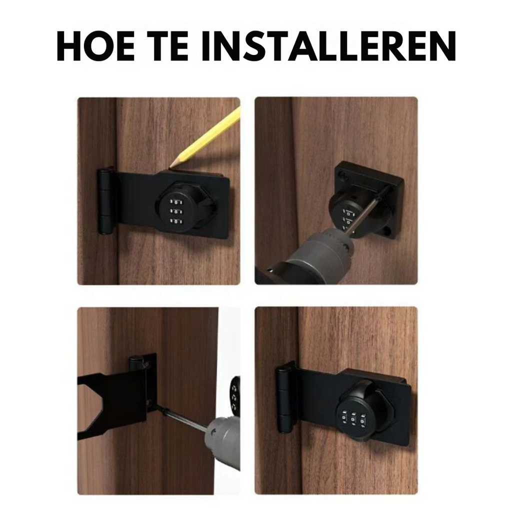 Candado Combinado - SafeLock - Sin Llave - Seguridad Versátil