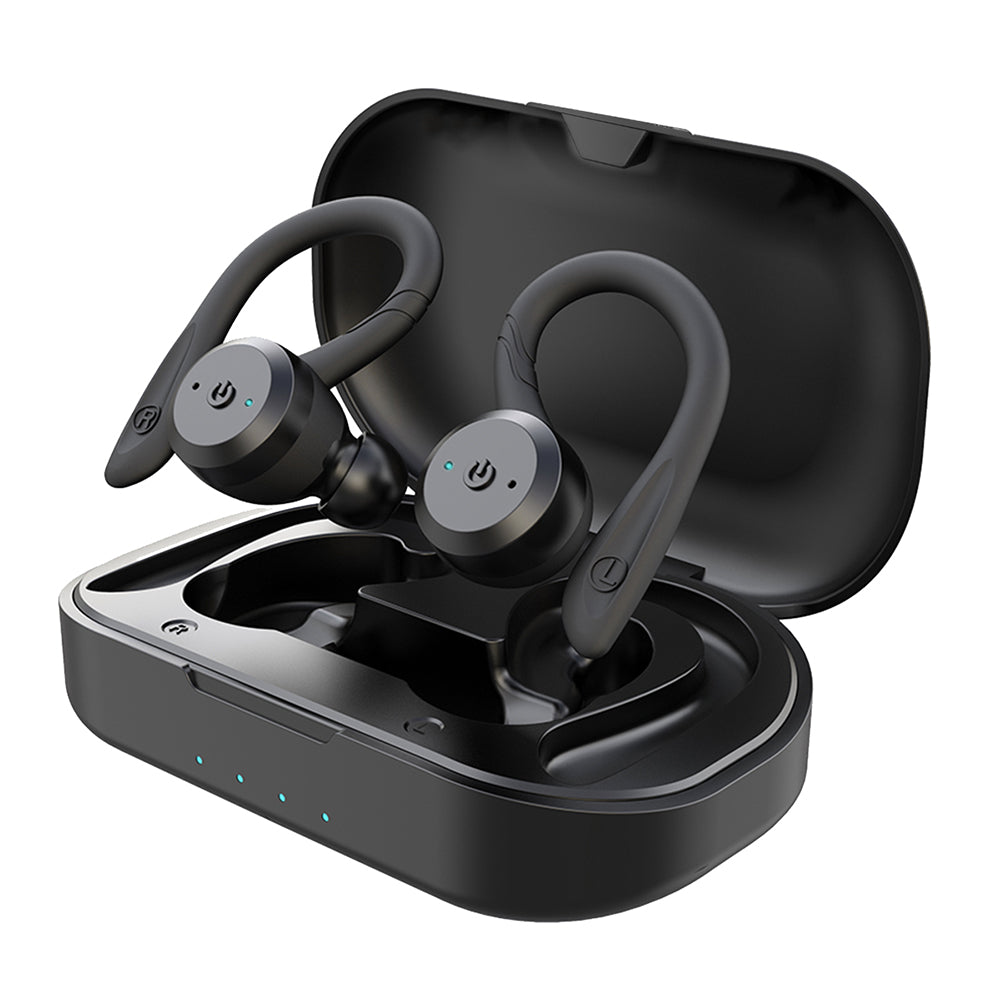 BowLift | Auriculares Deportivos Impermeables AudioActive – 20 Horas de Reproducción y Bluetooth