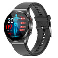 Lisslune | Control de Azúcar en Sangre con un Solo Clic | Glucosa en Sangre, Presión Arterial, ECG | Monitor de Frecuencia Cardíaca HRV, Reloj Inteligente de Salud