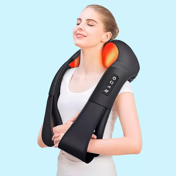 Masajeador Eléctrico en Forma de U para Cuello y Hombros