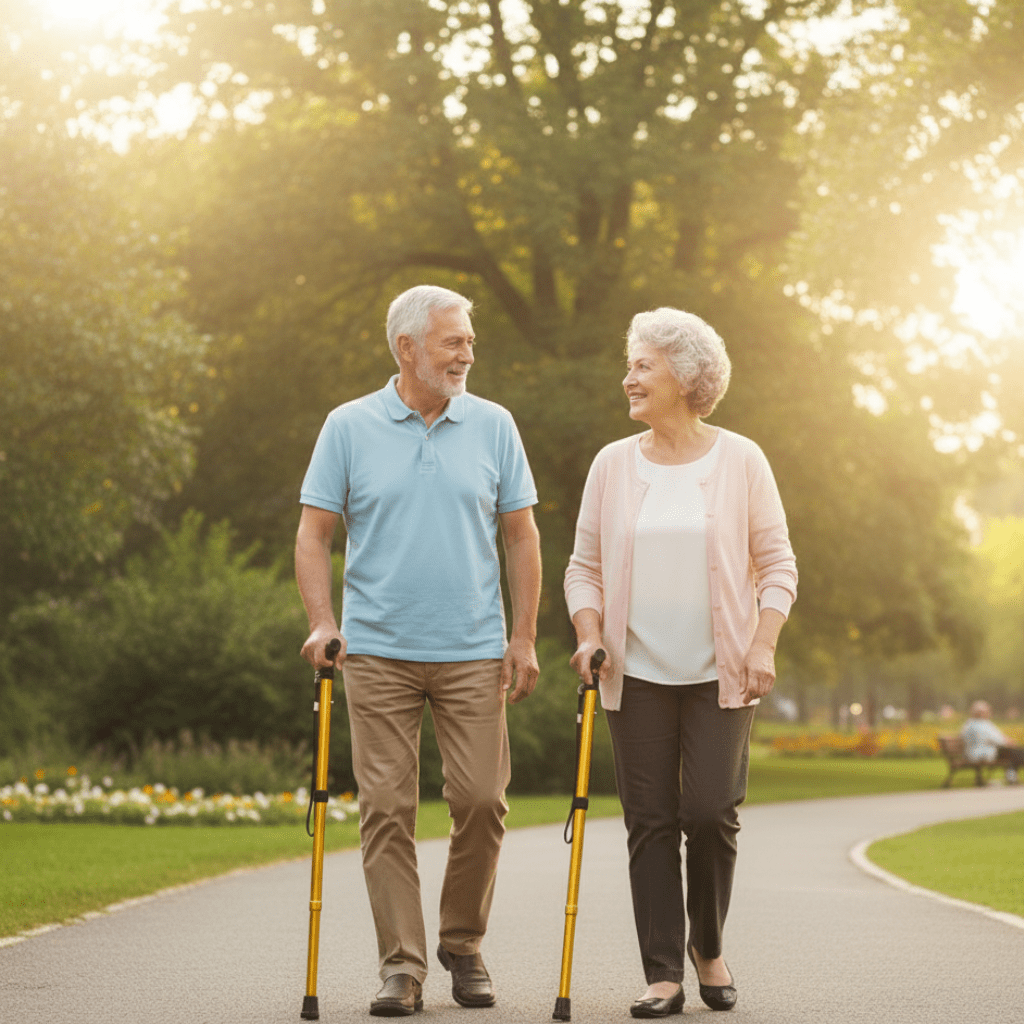 COMFORTCANE – Bastón de aluminio ligero para personas mayores