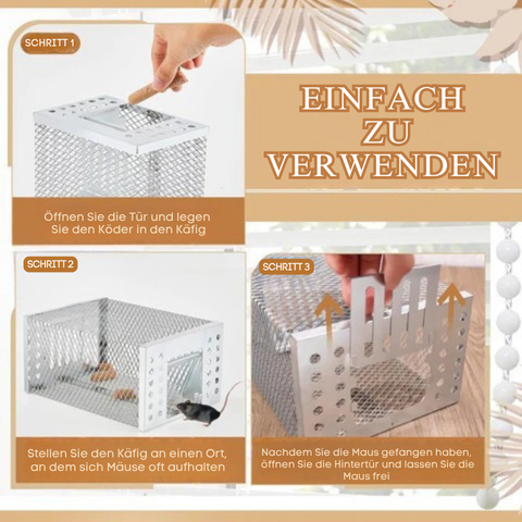 SafeCatch™ – Trampa viva amigable con los animales para control seguro y humano de roedores en interiores y exteriores | 50% DESCUENTO