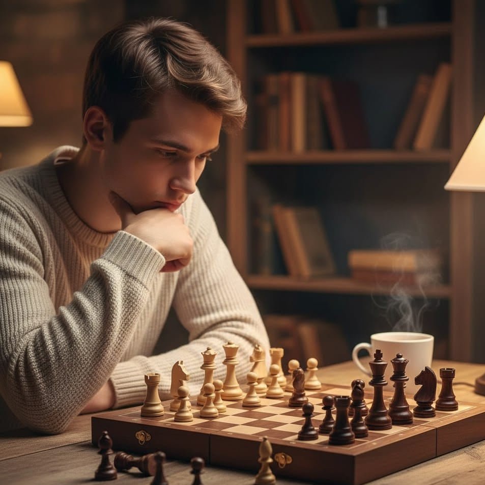 MASTERFOLD – Juego de ajedrez de madera premium con piezas de madera maciza duraderas