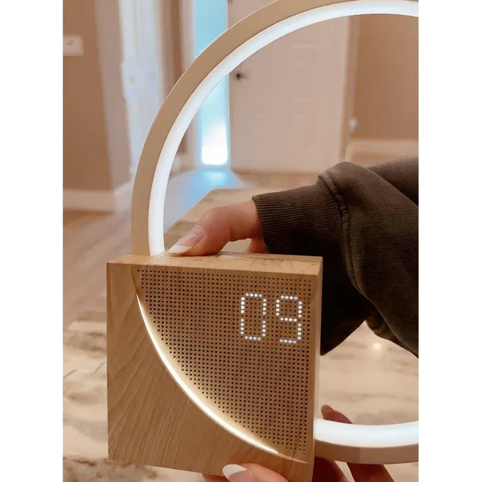 LumiWake - Reloj despertador con brillo ajustable y suave despertar