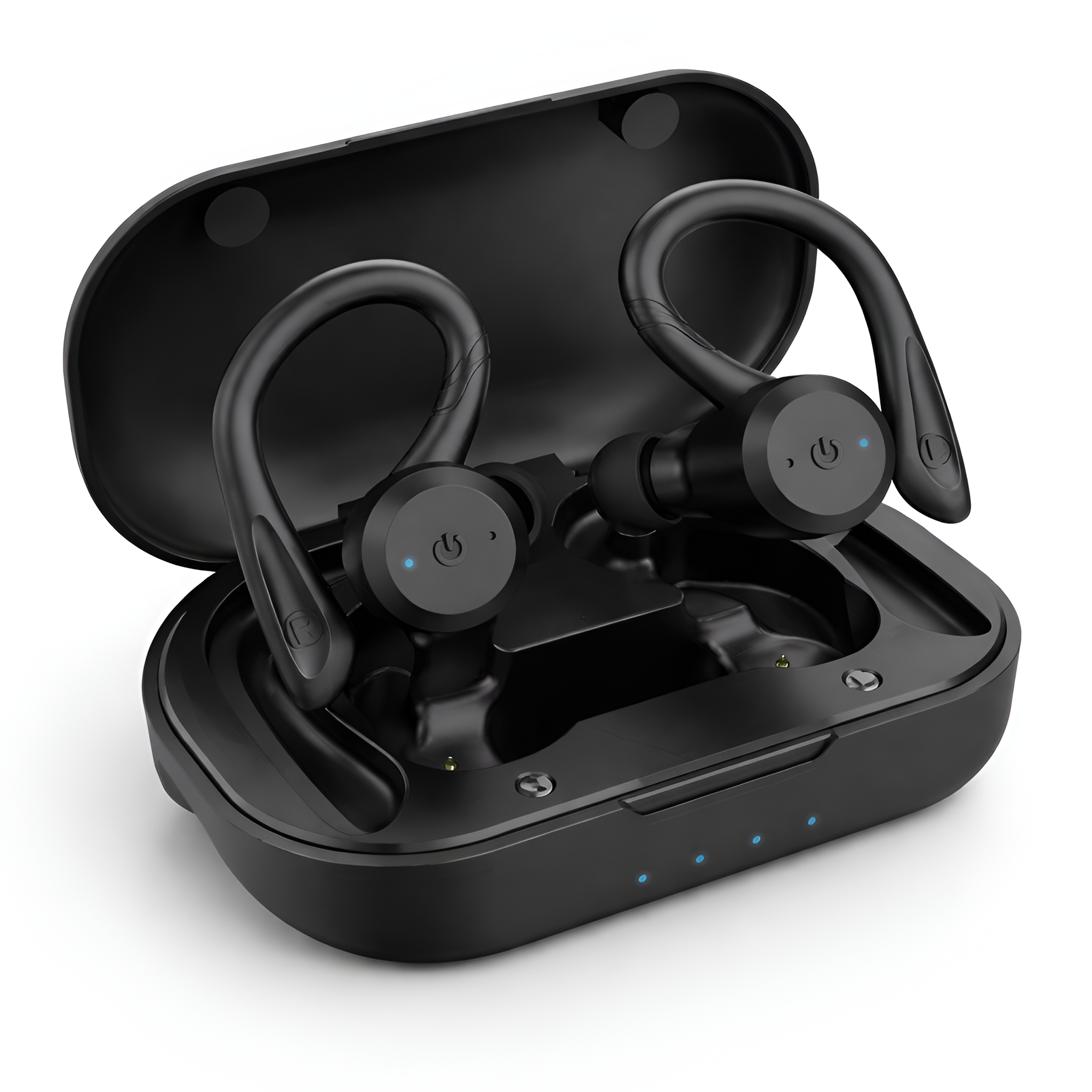 Pyrrhos - Auriculares Bluetooth Impermeables TWS para Deporte