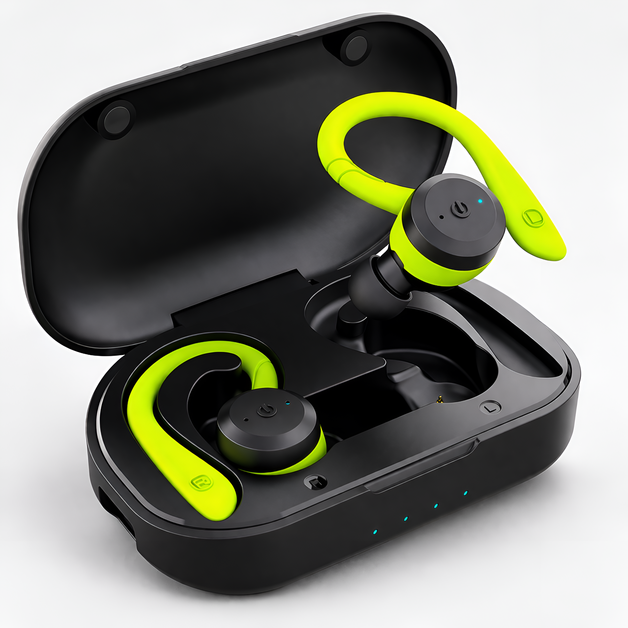Pyrrhos - Auriculares Bluetooth Impermeables TWS para Deporte