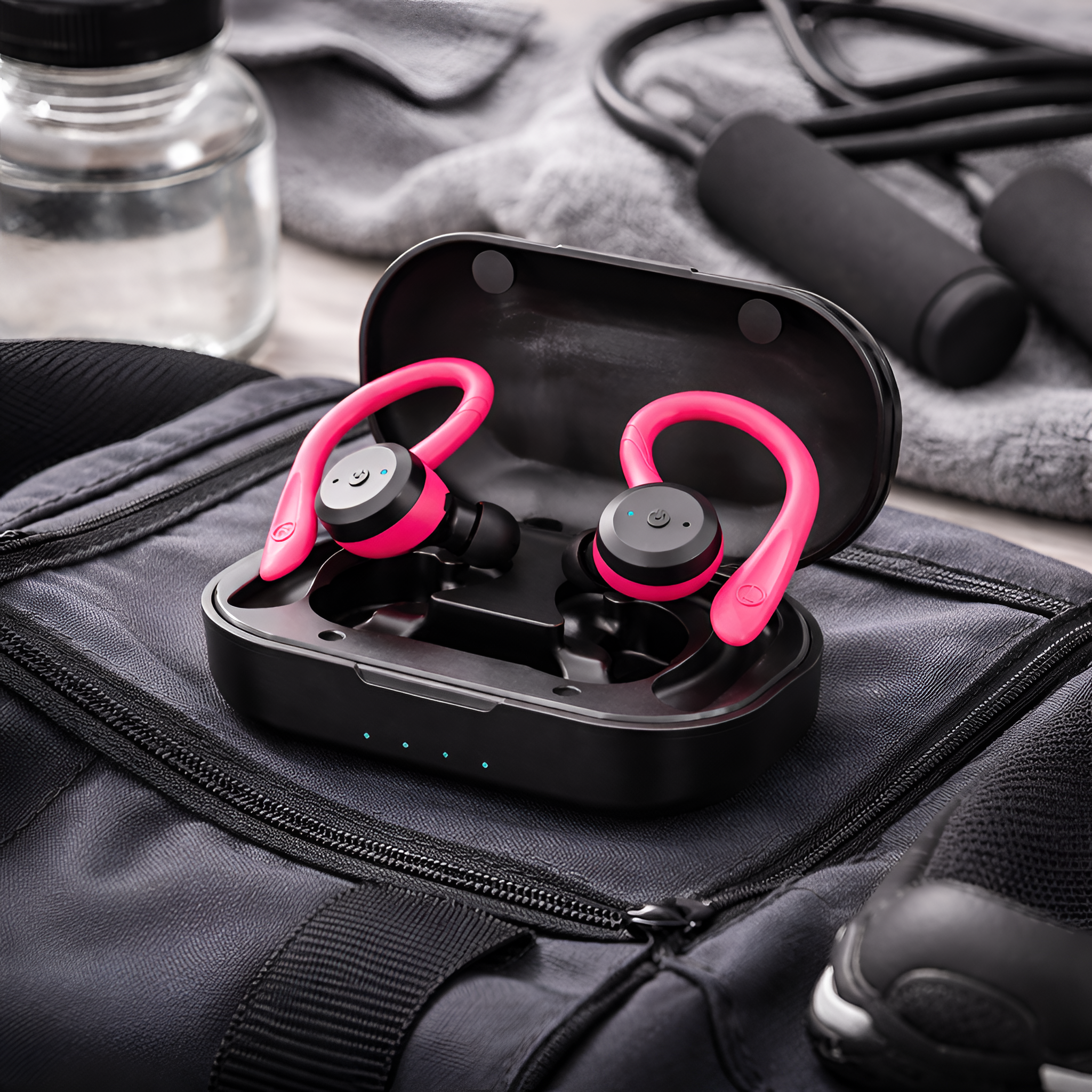 Pyrrhos - Auriculares Bluetooth Impermeables TWS para Deporte