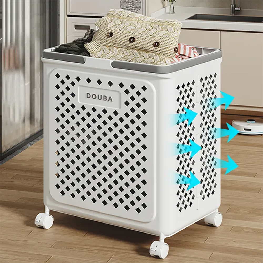 Cesta de Ropa RollAway – Para un Transporte Sencillo