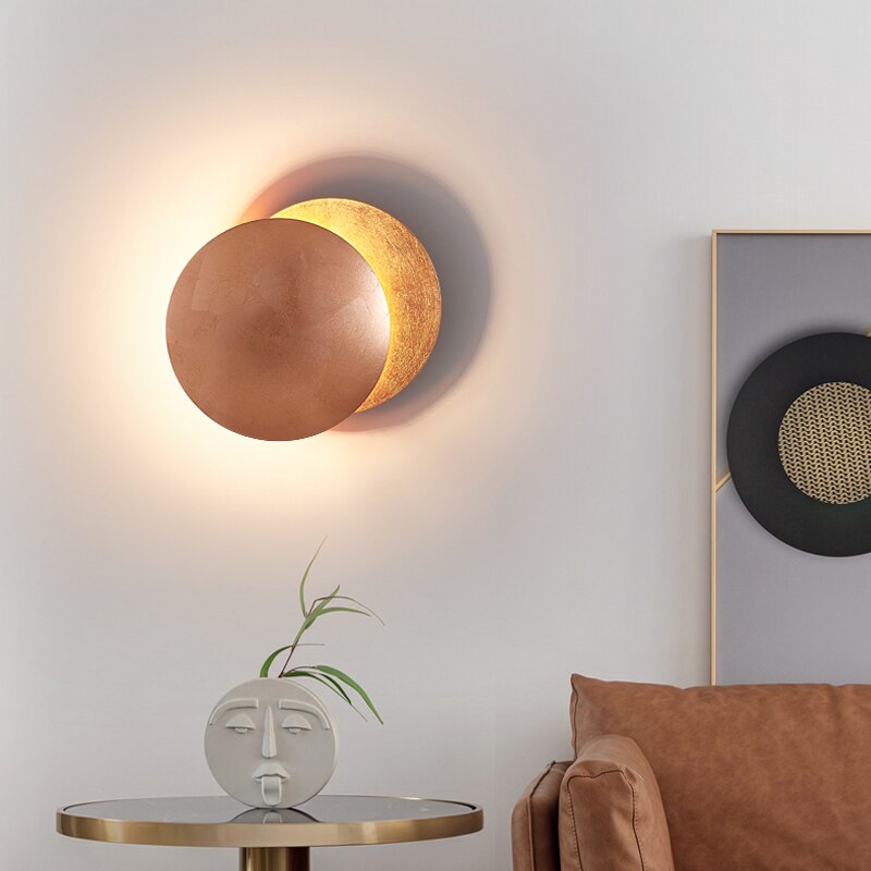 Eclipsera | Aplique LED en forma de luna