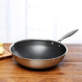 SARTÉN CHEFCRAFT – Sartén de acero inoxidable antiadherente para cocinar sin esfuerzo