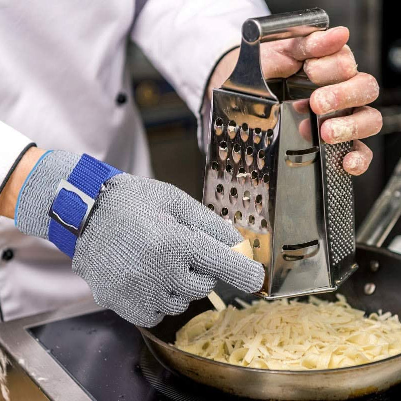 STEELSAFE PRO – Guantes de seguridad de acero inoxidable con máxima resistencia al corte