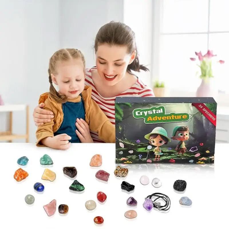 Calendario de Adviento GemQuest 2026 – 24 cristales naturales para descubrir y disfrutar