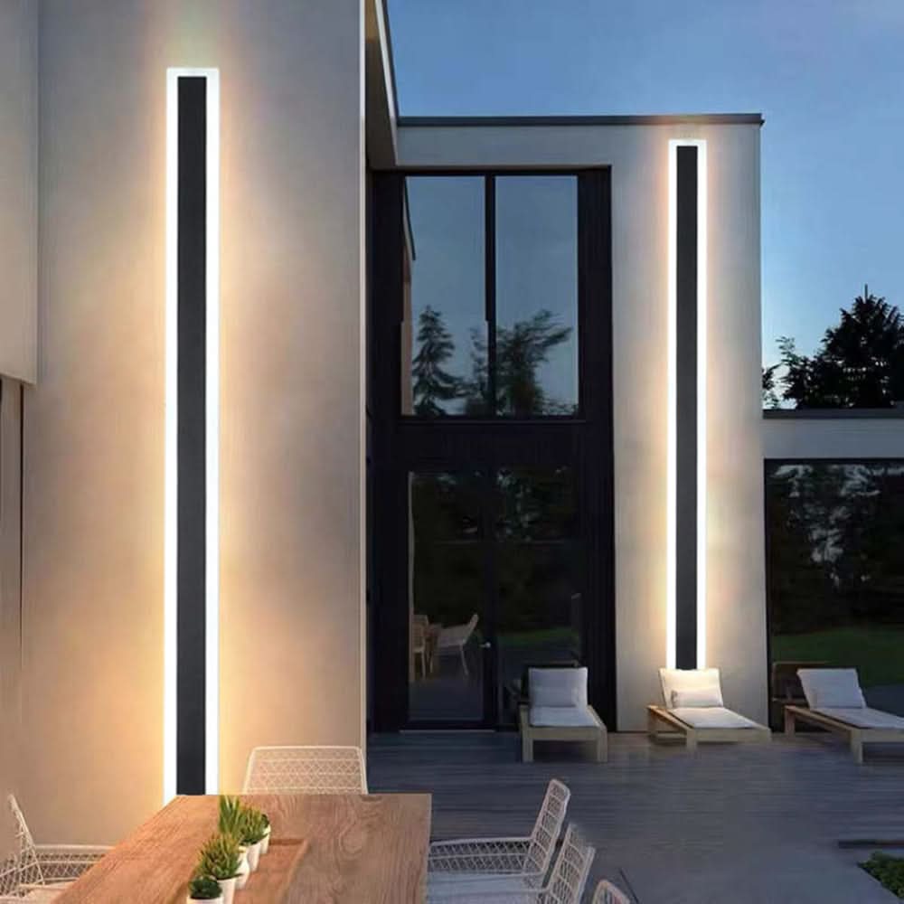 Kairo - Elegante Lámpara de Pared Moderna para Exteriores para Jardín y Balcón