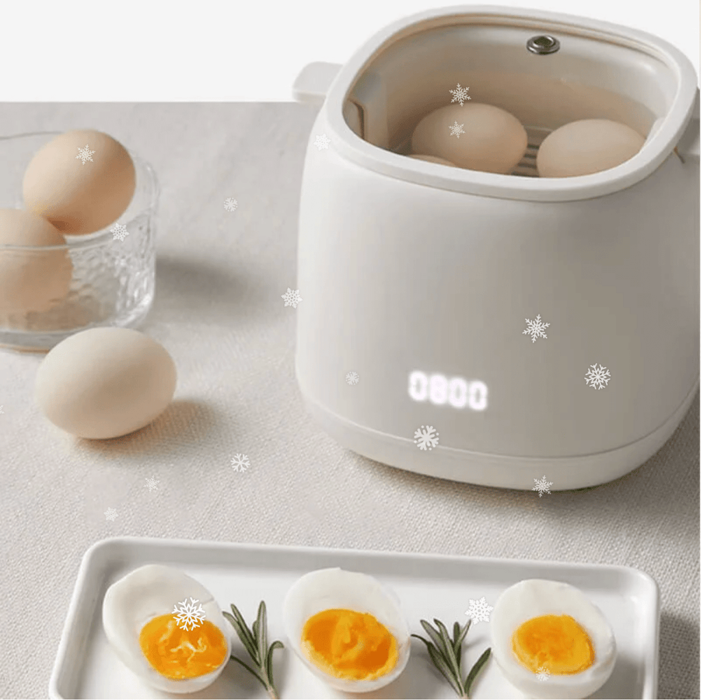 Hervidor de huevos con seis programas – cocción rápida y precisa – perfecto para uso diario