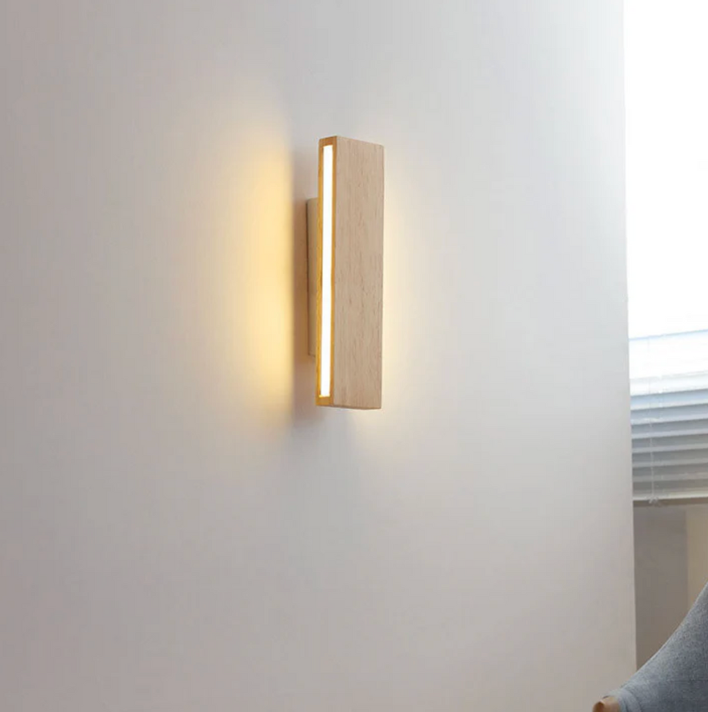 Aplique de Madera Japandi Arquitectónico Elara Haus