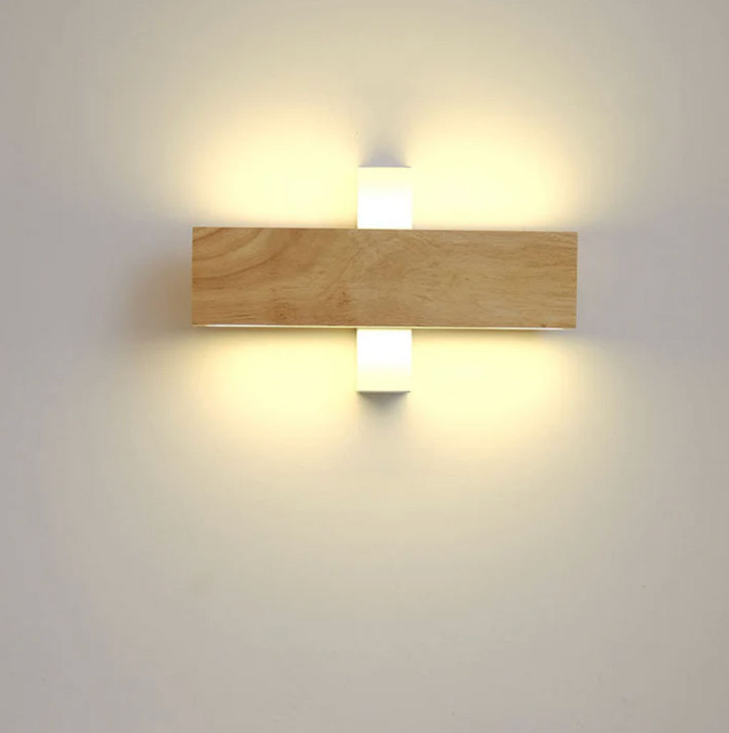 Aplique de Madera Japandi Arquitectónico Elara Haus