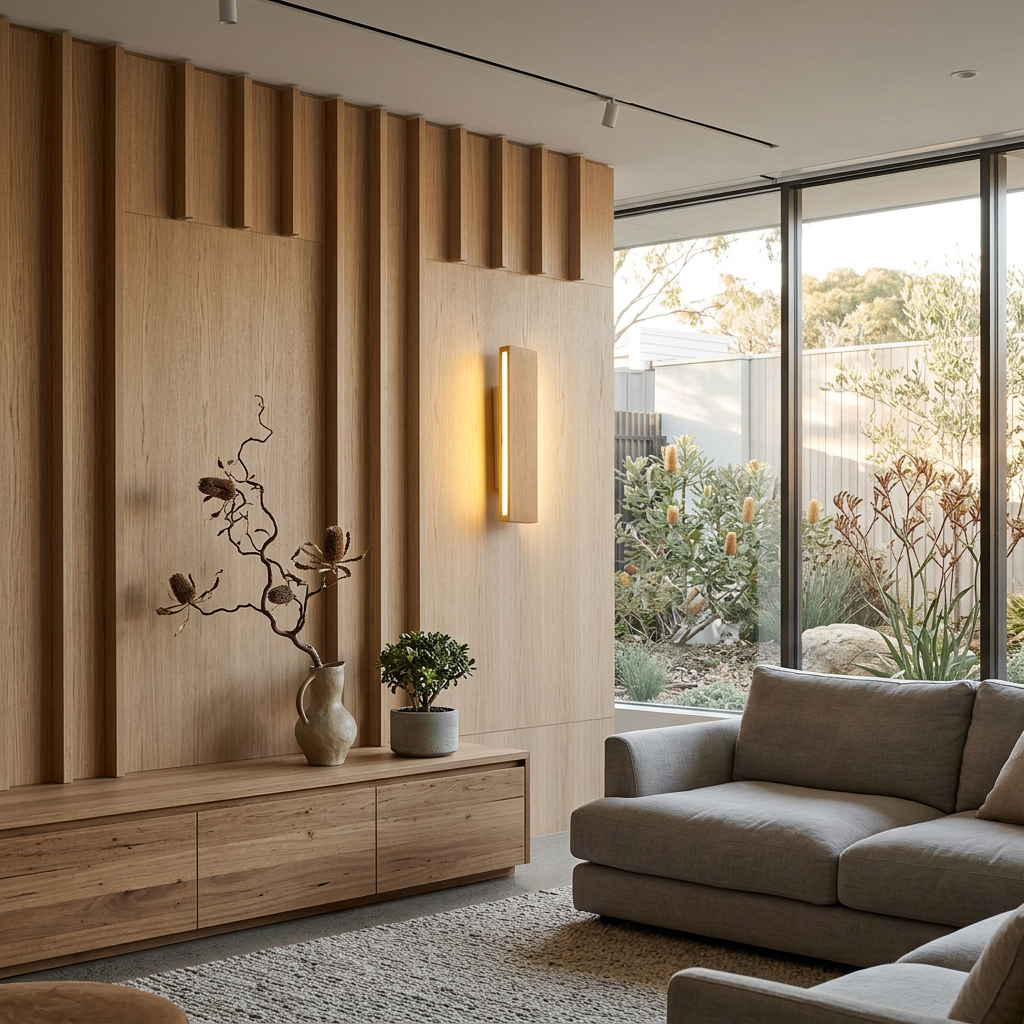 Aplique de Madera Japandi Arquitectónico Elara Haus