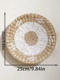 Cesta de Pared de Hierba Marina Tejida a Mano Elara Haus