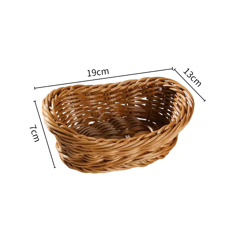 Cesta de Almacenamiento de Sauce Tejida Artesanal Elara Haus