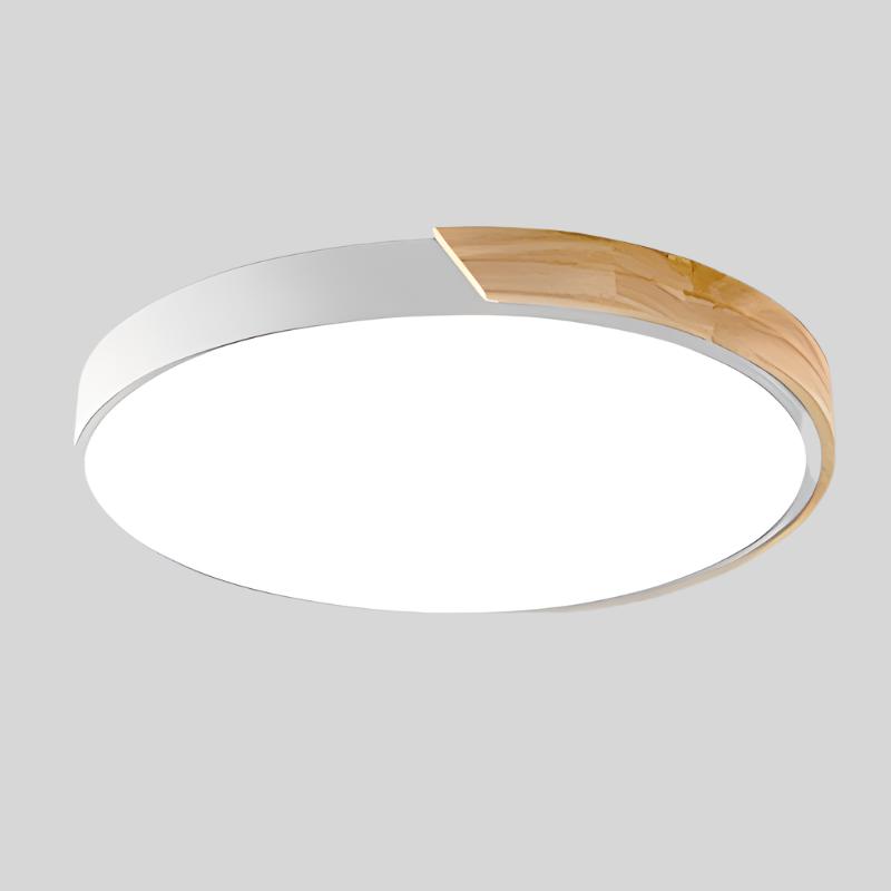 Lámpara de Techo Circular Elara Haus con Acentos Interiores