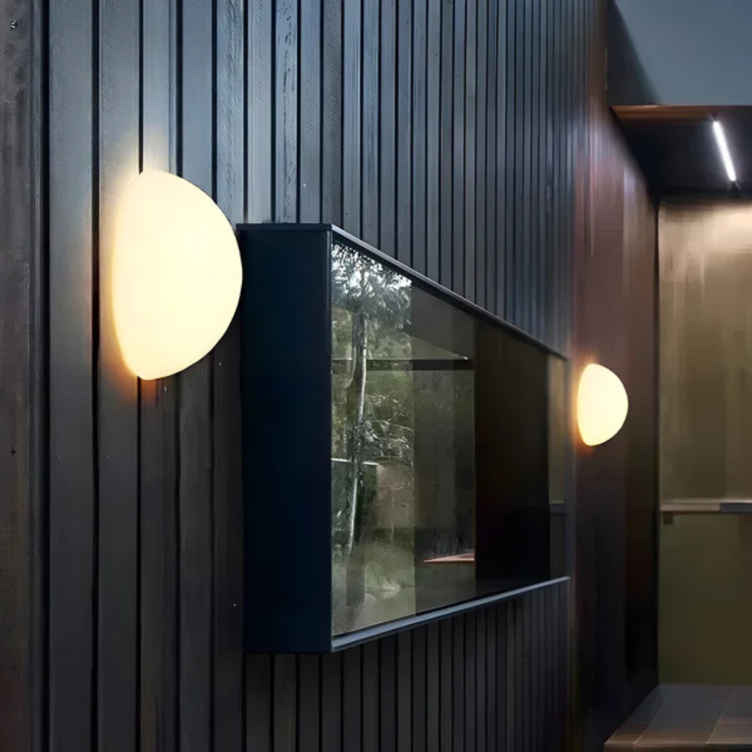 Aplique Exterior Impermeable Contemporáneo