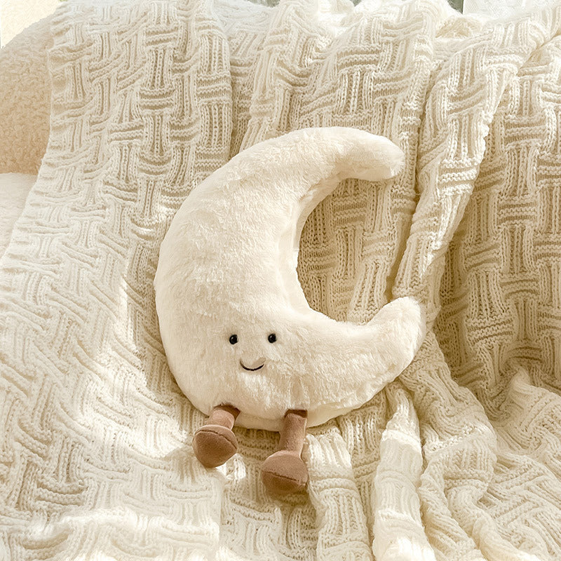 Cojín Decorativo Elara Haus - Cojín Celestial de Terciopelo Suave 25cm x 50cm