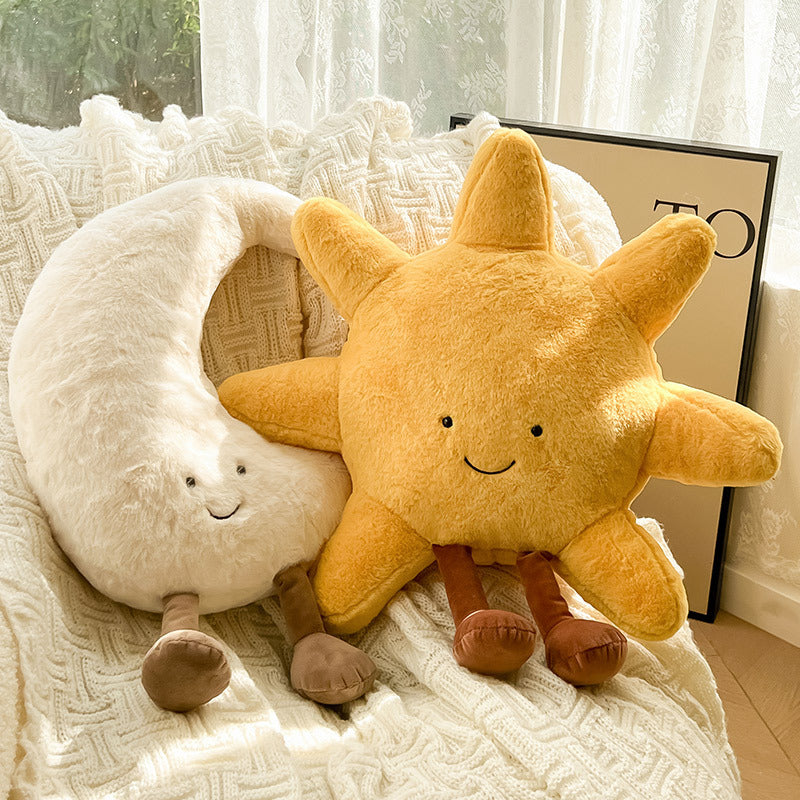 Cojín Decorativo Elara Haus - Cojín Celestial de Terciopelo Suave 25cm x 50cm