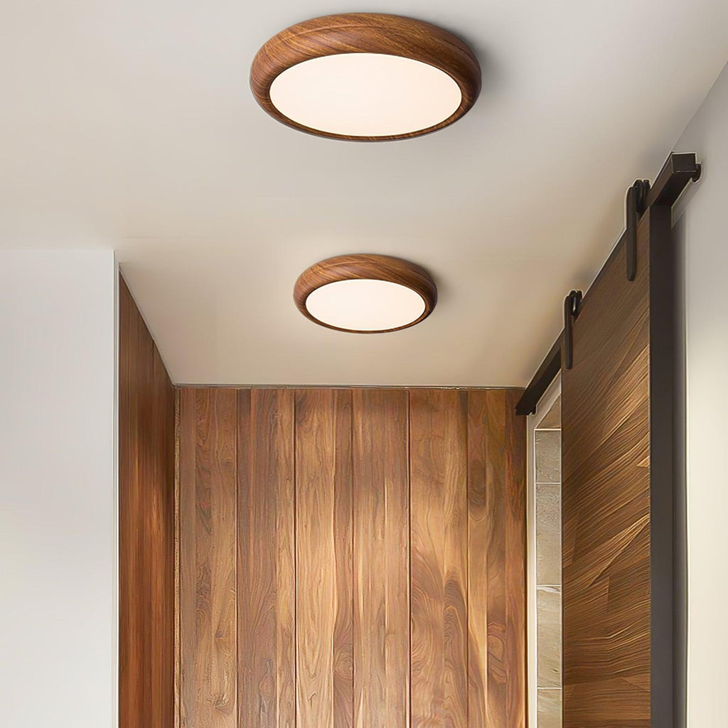 Elara Haus Lámpara de Techo Empotrada - Lámpara de Techo LED Dimmable de Metal y Acrílico