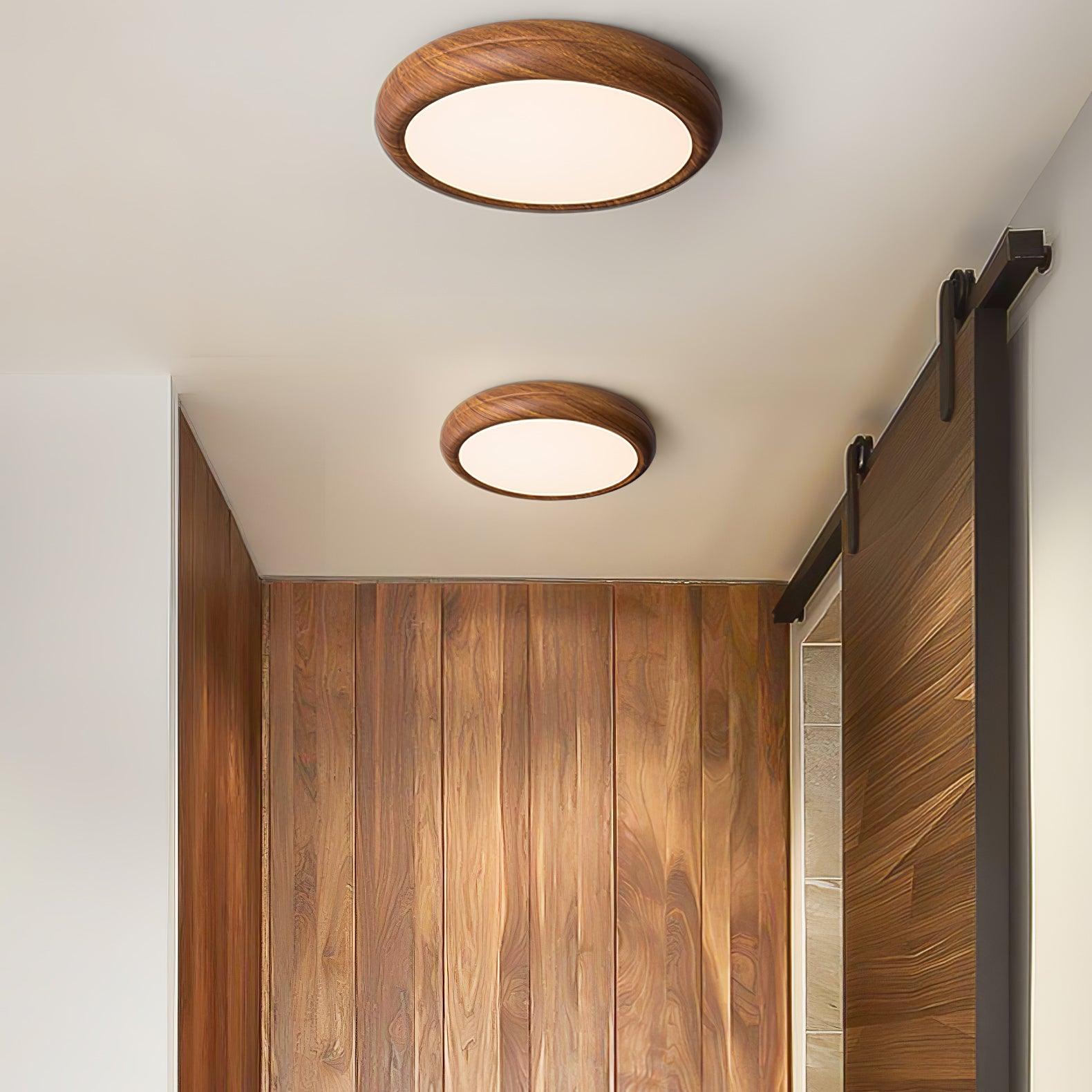 Elara Haus Lámpara de Techo Empotrada - Lámpara de Techo LED Dimmable de Metal y Acrílico