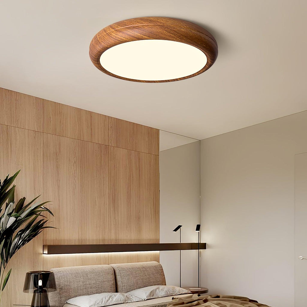 Elara Haus Lámpara de Techo Empotrada - Lámpara de Techo LED Dimmable de Metal y Acrílico