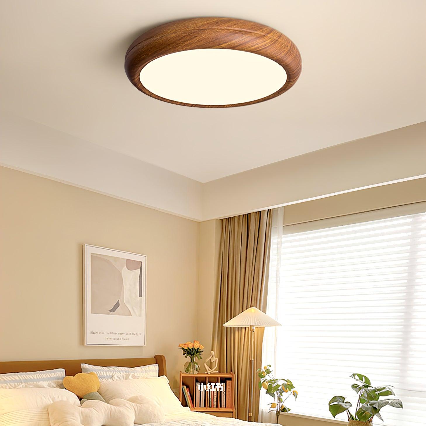 Elara Haus Lámpara de Techo Empotrada - Lámpara de Techo LED Dimmable de Metal y Acrílico