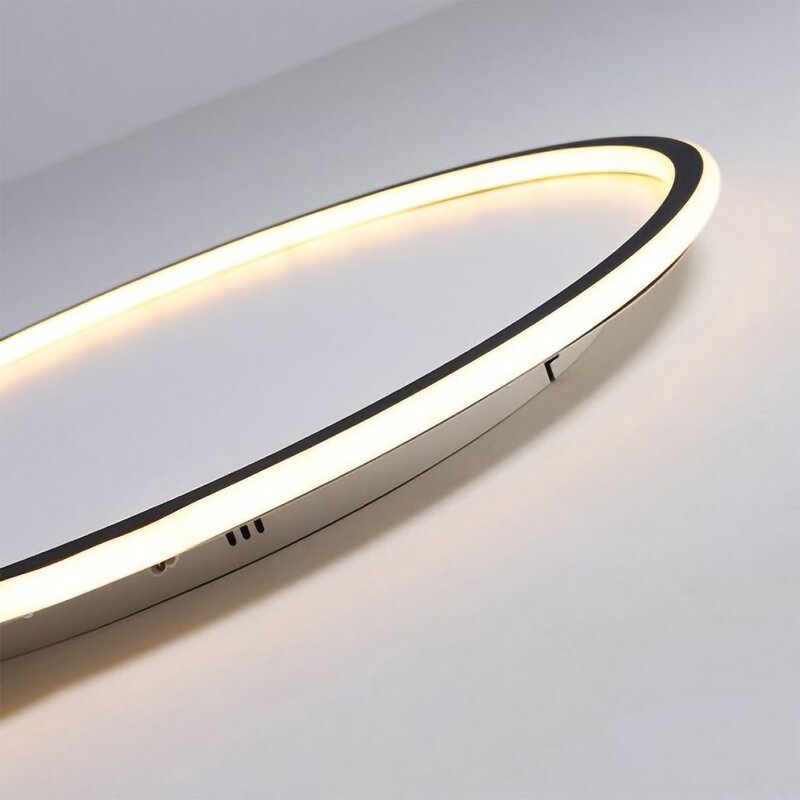 Luz de Techo Empotrada - Luminaria LED de Metal Moderna