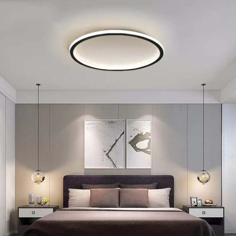 Luz de Techo Empotrada - Luminaria LED de Metal Moderna