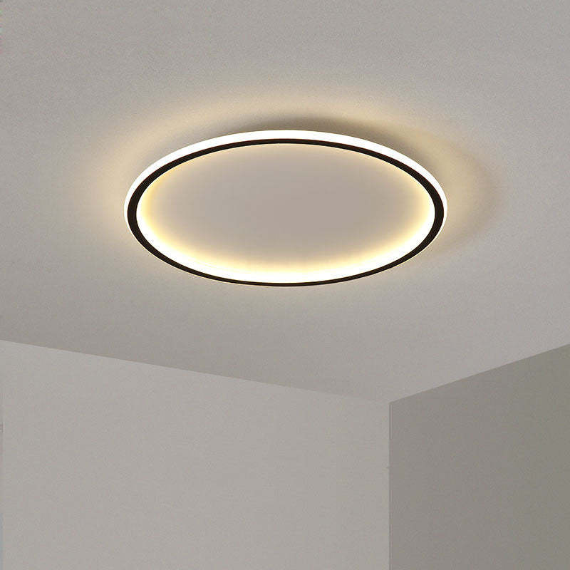 Luz de Techo Empotrada - Luminaria LED de Metal Moderna