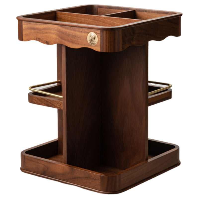 Carrousel de Vanity Rotatorio de Madera Heritage